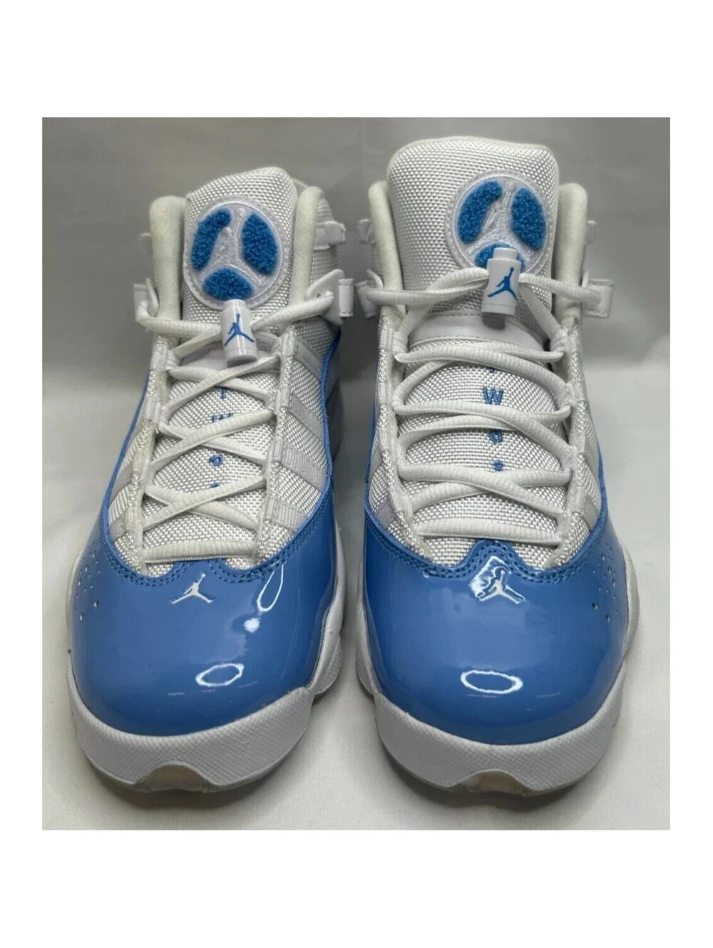 Nike Jordan 6 Rings UNC Basketball Shoes GS CW7038-100 6.5Y